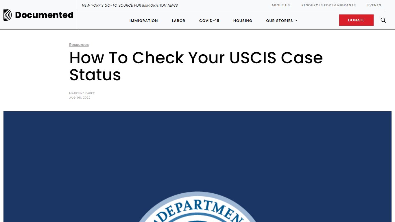 How To Check Your USCIS Case Status - Documented